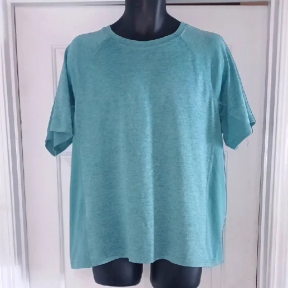 bcg Green Short Sleeve Sportwear Relaxed Fit, L - Picture 3 of 5